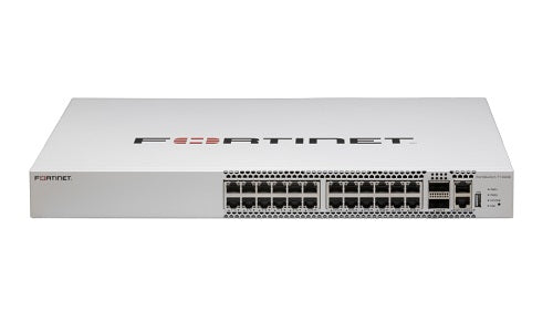 FS-T1024E - Fortinet FortiSwitch 1024E Switch, 24 Port 10GE, 2x 100GE QSFP28 Uplink - New