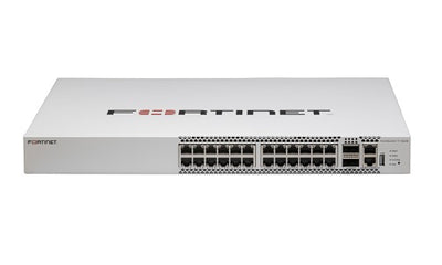 FS-T1024E - Fortinet FortiSwitch 1024E Switch, 24 Port 10GE, 2x 100GE QSFP28 Uplink - New