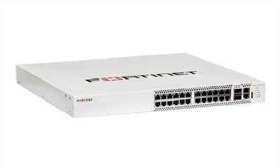 FS-T1024F-FPOE - Fortinet FortiSwitch 1024F Switch, 24 Port 10GE RJ45 PoE, 2x 40GE/100GE QSFP+/QSFP28 Uplink - New