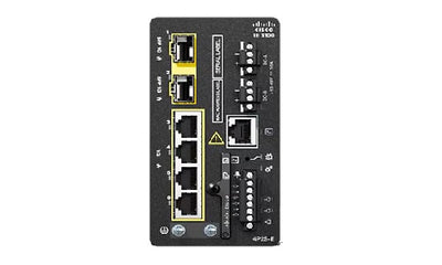 IE-3100-4P2S-E - Cisco Catalyst IE3100 Rugged Switch, 4 Port PoE+ GE, 2xGE SFP Uplinks, Network Essentials - Refurb'd