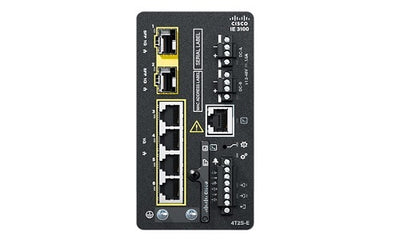 IE-3100-4T2S-E - Cisco Catalyst IE3100 Rugged Switch, 4 Port GE, 2xGE SFP Uplinks, Network Essentials - Refurb'd