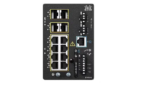 IE-3100-8T4S-E - Cisco Catalyst IE3100 Rugged Switch, 8 Port GE, 4xGE SFP Uplinks, Network Essentials - Refurb'd