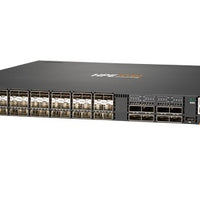 JL858A - HPE Aruba 8325-48Y8C 48p 25G SFP/+/28, 8p 100G QSFP+/28 Switch DC Bundle, Back-to-Front - New
