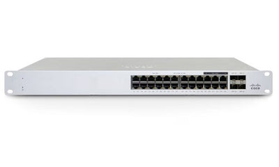 MS130-24P-HW - Cisco Meraki MS130 Access Switch, 24 Ports PoE+, 370w, 1GbE Fixed Uplinks  - Refurb'd