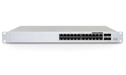 MS130-24X-HW - Cisco Meraki MS130 Access Switch, 24 mGbE Ports PoE, 370w, 10Gbe Fixed Uplinks - Refurb'd