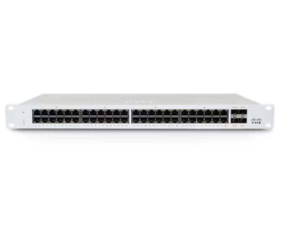 MS130-48X-HW - Cisco Meraki MS130 Access Switch, 48 mGbE Ports PoE+, 740w, 10GbE Fixed Uplinks - Refurb'd