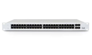 MS130-48X-HW - Cisco Meraki MS130 Access Switch, 48 mGbE Ports PoE, 740w, 10GbE Fixed Uplinks - Refurb'd