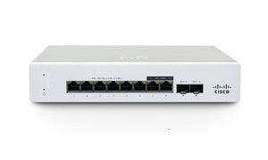 MS130-8X-HW - Cisco Meraki MS130 Compact Access Switch, 8 mGbE Ports PoE+, 120w, 10Gbe Fixed Uplinks - Refurb'd