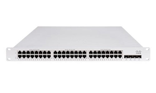 MS150-48LP-4X - Cisco Meraki MS150 Stackable Switch, 48 Port PoE+ 1Gbe RJ45, 10G SFP+ Uplink, 370w - Refurb'd
