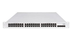 MS150-48LP-4X - Cisco Meraki MS150 Stackable Switch, 48 Port PoE+ 1Gbe RJ45, 10G SFP+ Uplink, 370w - Refurb'd