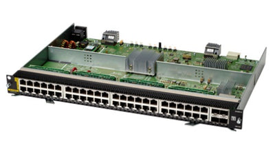 R0X40C - HPE Aruba 6400 48p 1GbE Class 6 PoE and 4p SFP56 v2 Module - New