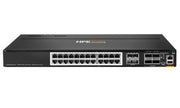 R9W88A - HPE Aruba 8100 24x10G Base-T, 4x10G SFP+, 4x40/100G QSFP28 Switch Bundle, Front-to-Back - New