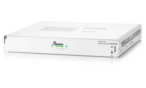 S0G34A - HPE Networking Instant On SG2505P Secure Gateway, 2.5 Gigabit, 5 Port - New