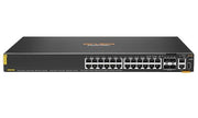 S0M82A - HPE Aruba CX 6200F 24G Class 4 PoE 4SFP 370W Switch - New