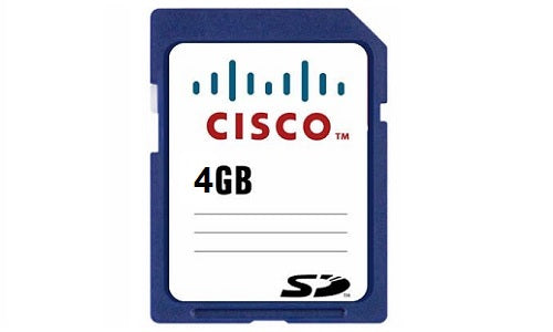 SD-IE-4GB - Cisco SD Memory Card for Industrial Ethernet Switches, 4 GB - Refurb'd