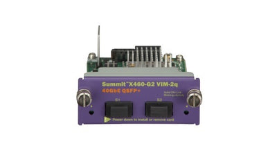 16710T - Extreme Networks X460-G2 VIM-2q-TAA Virtual Interface Module, TAA-40GBase-X - Refurb'd