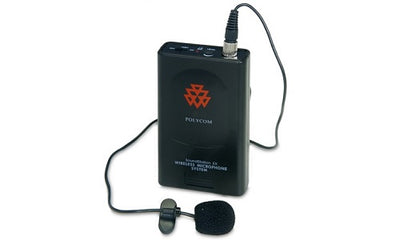 2200-00699-001 - Poly SoundStation Wireless Lapel Microphone, 171.905MHz - Refurb'd