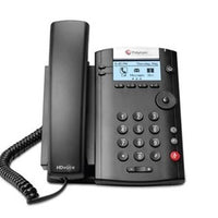 2200-40450-001 - Poly VVX 201 Desktop Phone, w/PSU - Refurb'd