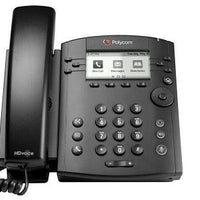 2200-48300-001 - Poly VVX 301 Desktop Phone, w/PSU - New