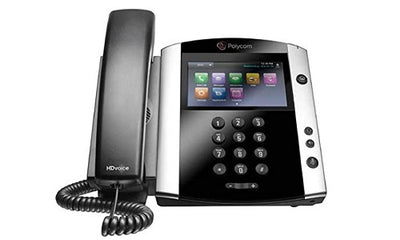 2200-48600-019 - Poly VVX 601 Business Media Phone, Skype for Business, PoE - Refurb'd