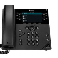 2200-48840-025-WITHPS - Poly VVX 450 Desktop Business IP Phone, PoE/PSU - Refurb'd