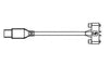 2200-49307-002 - Poly USB 2.0 Cable, 4 ft - Refurb'd