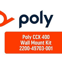 2200-49703-001 - Poly CCX 400 Phone Wallmount Kit - Refurb'd