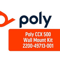 2200-49713-001 - Poly CCX 500 Phone Wallmount Kit - Refurb'd
