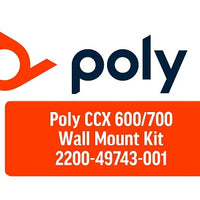 2200-49743-001 - Poly CCX 600 Phone Wallmount Kit - New