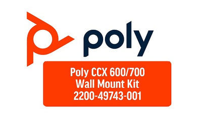 2200-49743-001 - Poly CCX 600 Phone Wallmount Kit - Refurb'd