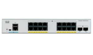C1000-16P-E-2G-L - Cisco Catalyst 1000 Switch, 16 Port PoE+, 120w, 1G Fixed Uplinks w/External PSU - Refurb'd