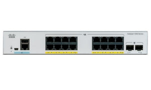 C1000-16P-E-2G-L - Cisco Catalyst 1000 Switch, 16 Ports PoE+, 120w, 1G Uplinks w/External PSU - Refurb'd