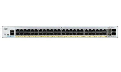 C1000-48P-4G-L - Cisco Catalyst 1000 Switch, 48 Ports PoE+, 370w, 1G Uplinks - Refurb'd