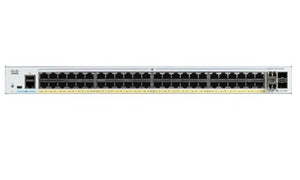 C1000-48P-4X-L - Cisco Catalyst 1000 Switch, 48 Port PoE+, 370w, 10G Fixed Uplinks - Refurb'd