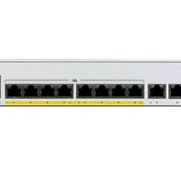 C1000-8FP-E-2G-L - Cisco Catalyst 1000 Switch, 8 Ports PoE+, 120w, 1G Uplink w/External PSU - Refurb'd