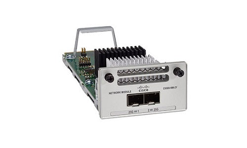 C9200-NM-2Y - Cisco Catalyst 9200 Network Module, 2 x 25G Port SFP28 - New