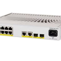 C9200CX-8P-2XGH-A - Cisco Catalyst 9200CX Compact Switch 8 Port PoE+, HVDC, Network Advantage - Refurb'd