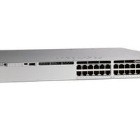 C9200L-24PXG-4X-E - Cisco Catalyst 9200L Switch 24 Port Full PoE+ (16 1Gig/8 mGig), 4x10G Fixed Uplinks, Network Essentials - Refurb'd
