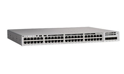 C9200L-48PXG-2Y-A - Cisco Catalyst 9200L Switch 48 Port PoE+ (40 1Gig/8 mGig), 2x25G Fixed Uplinks, Network Advantage - New