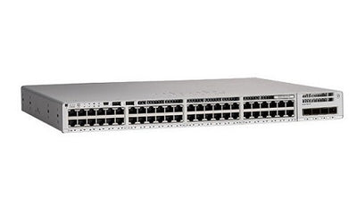 C9200L-48PXG-4X-A - Cisco Catalyst 9200L Switch 48 Port Full PoE+ (36 1Gig/12 mGig), 4x10G Fixed Uplinks, Network Advantage - Refurb'd
