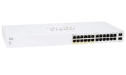 CBS110-24PP-NA - Cisco Business 110 Unmanaged Switch, 24 PoE Port w/SFP Uplink - Refurb'd