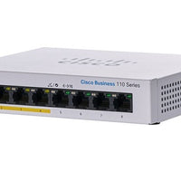 CBS110-8PP-D-NA - Cisco Business 110 Unmanaged Switch, 8 PoE Port - New