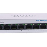CBS110-8T-D-NA - Cisco Business 110 Unmanaged Switch, 8 Port - Refurb'd