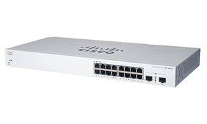 CBS220-16T-2G-NA - Cisco Business 220 Smart Switch, 16 Port, w/SFP Uplink - Refurb'd