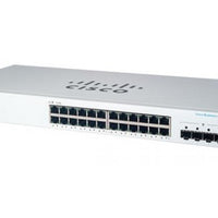 CBS220-24T-4X-NA - Cisco Business 220 Smart Switch, 24 Port, w/10G SFP+ Uplink - Refurb'd