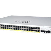 CBS220-48FP-4X-NA - Cisco Business 220 Smart Switch, 48 Port PoE+, 740 watt, w/10Gb SFP+ Fixed Uplink - Refurb'd