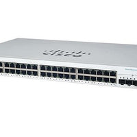CBS220-48T-4G-NA - Cisco Business 220 Smart Switch, 48 Port, w/SFP Fixed Uplink - Refurb'd