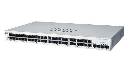 CBS220-48T-4G-NA - Cisco Business 220 Smart Switch, 48 Port, w/SFP Fixed Uplink - Refurb'd