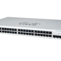CBS220-48T-4X-NA - Cisco Business 220 Smart Switch, 48 Port, w/10Gb SFP+ Fixed Uplink - Refurb'd