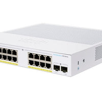 CBS250-16P-2G-NA - Cisco Business 250 Smart Switch, 16 PoE+ Port, 120 watt, w/SFP Uplink - Refurb'd